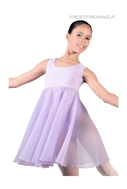 Auroch Uluru idea Vestido de ballet para niña falda hasta la rodilla cosida