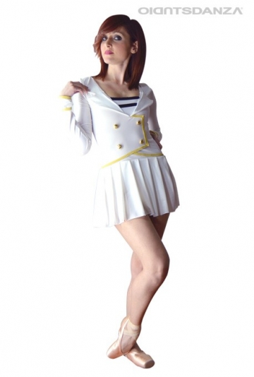 Vestido de danza moderna marinero C2120