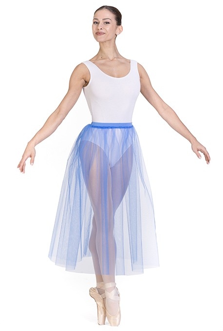 Falda de ballet en tul suave - Tutú para clase de ballet