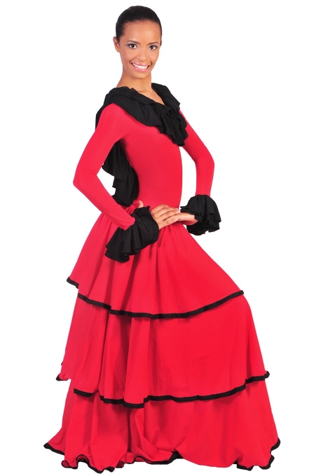 Vestidos de danza Española - de Flamenca